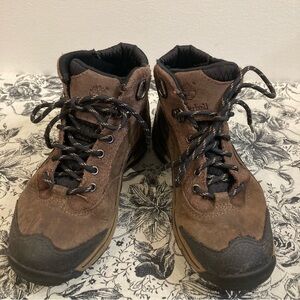TIMBERLAND Sz 2Y  Hiking Leather Lace Up Ankle Boots Unisex